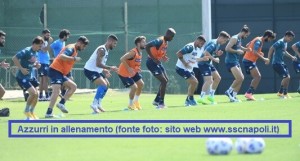 Calcio Napoli: allenamento 16 ottobre 2021, 