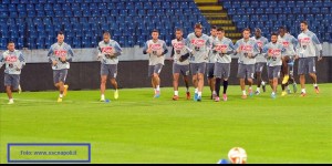 SLOVAN BRATISLAVA NAPOLI 0-2 CRONACA AZIONI