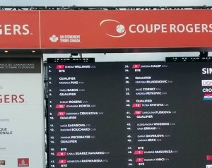 Sorteggio tabellone Wta Montreal Rogers Cup 2016 Canada