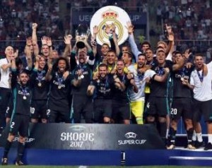 Tabellino Real Madrid Manchester United 2-1 Supercoppa Uefa 8 agosto 2017