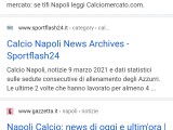 Giornalismo sportivo online: la qualità non è una questione di soldi / Sportflash24.it nella “TOP 10″ di Google per la chiave di ricerca “Calcio Napoli News”