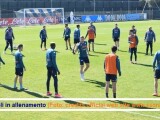 Oggi seconda giornata consecutiva di allenamento degli Azzurri al centro tecnico di Castel Volturno in vista del big match del Meazza contro il Milan, in programma per domenica 14 marzo (Foto: credits official web site www.sscnapoli.it)