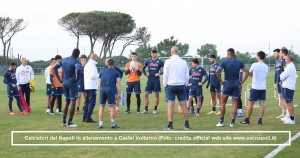 Calcio Napoli: allenamento 22 febbraio 2022,