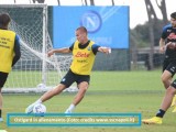 Azzurri in allenamento (Foto archivio: credits www.sscnapoli.it)