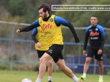 Oggi il Napoli si è allenato a Castel Volturno nel pomeriggio (Foto archivio: credits www.sscnapoli.it)